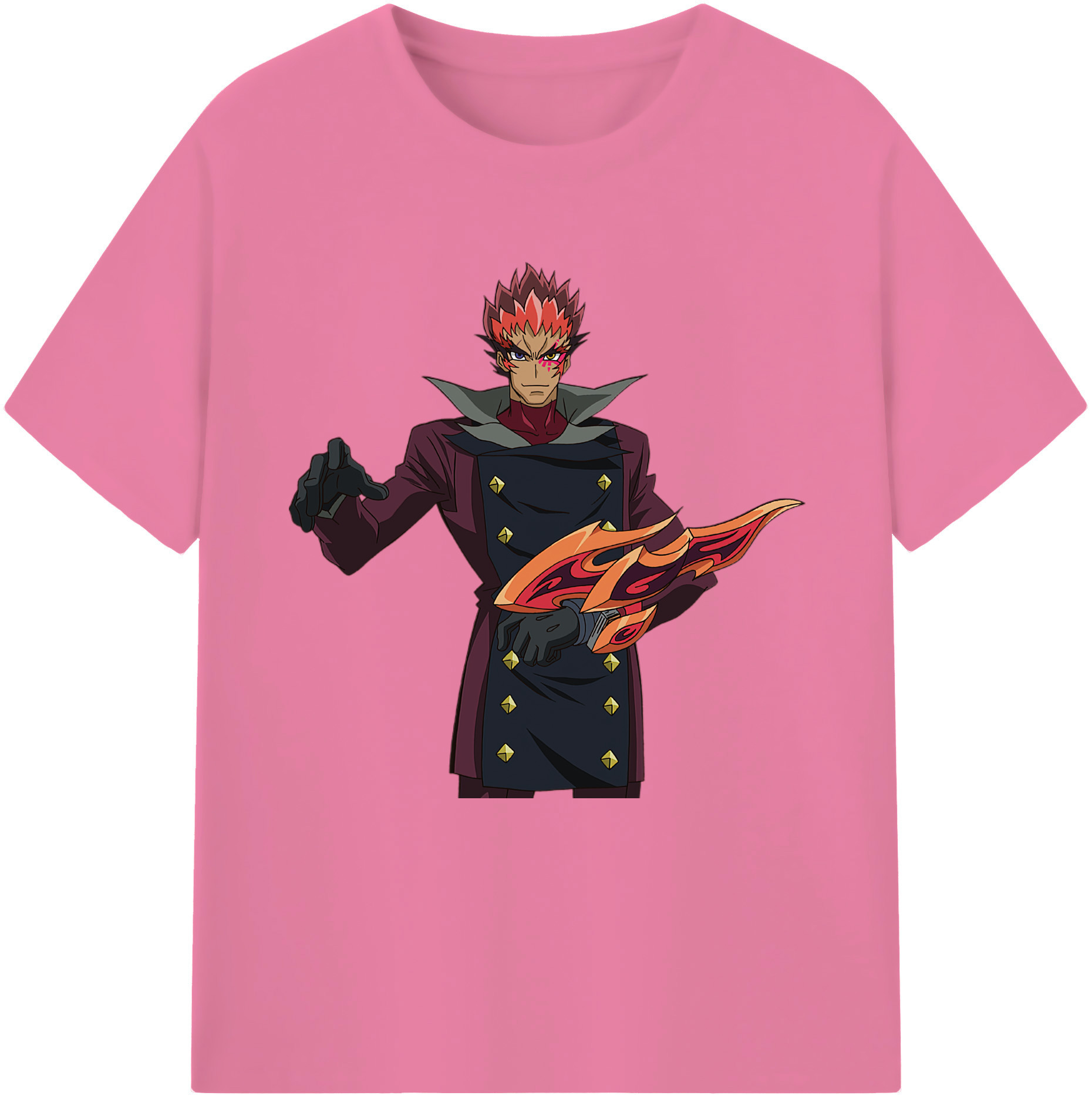 （画像用） 遊☆戯☆王 Yu-Gi-Oh! 綿100％半袖Tシャツ（フロントプリント）